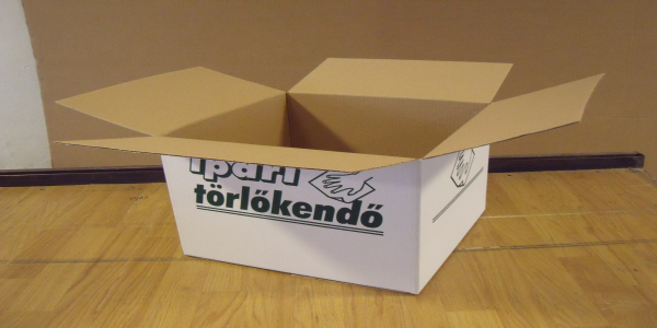 06d TFL szitázott géprongyos doboz